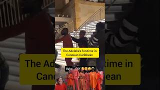 Download Lagu The Adeleke's fun time in Canouan Caribbean Adedeji  raised his children well #youtubeshorts MP3