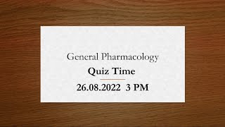 MRB pharmacist// General Pharmacology Quiz//ecpharmacology screenshot 4