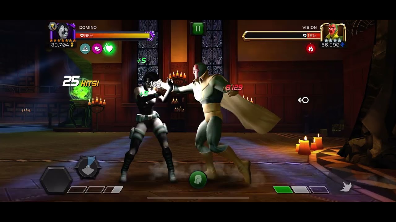 MCOC - Domino 7 Star Rank 4 Realm of Legends. ROL. Speedrun. The Most Powerful Illegal Damage 100k