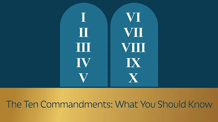 The Ten Commandments: What You Should Know | 5 Minute Videos | PragerU