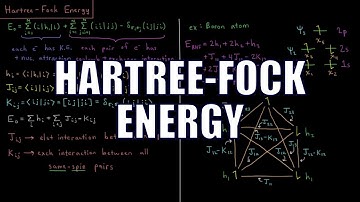 Computational Chemistry 4.15 - Hartree-Fock Energy
