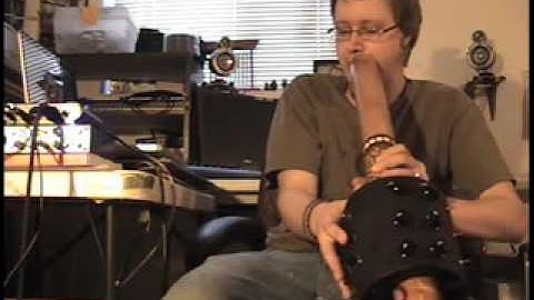 Didgeridoo Improvisation - custom built controller for Max/MSP sound processing and synthesis