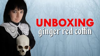Triple Goth Unboxing: Ginger Red Coffin, the Gothic Subscription Box. Details