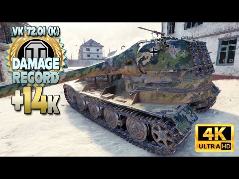 Видео: Новый мировой рекорд урона «ВК 72.01(К)» - World of Tanks