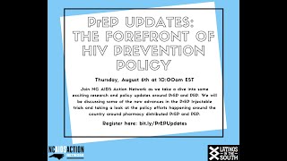 PrEP Updates: The Forefront of HIV Prevention Policy