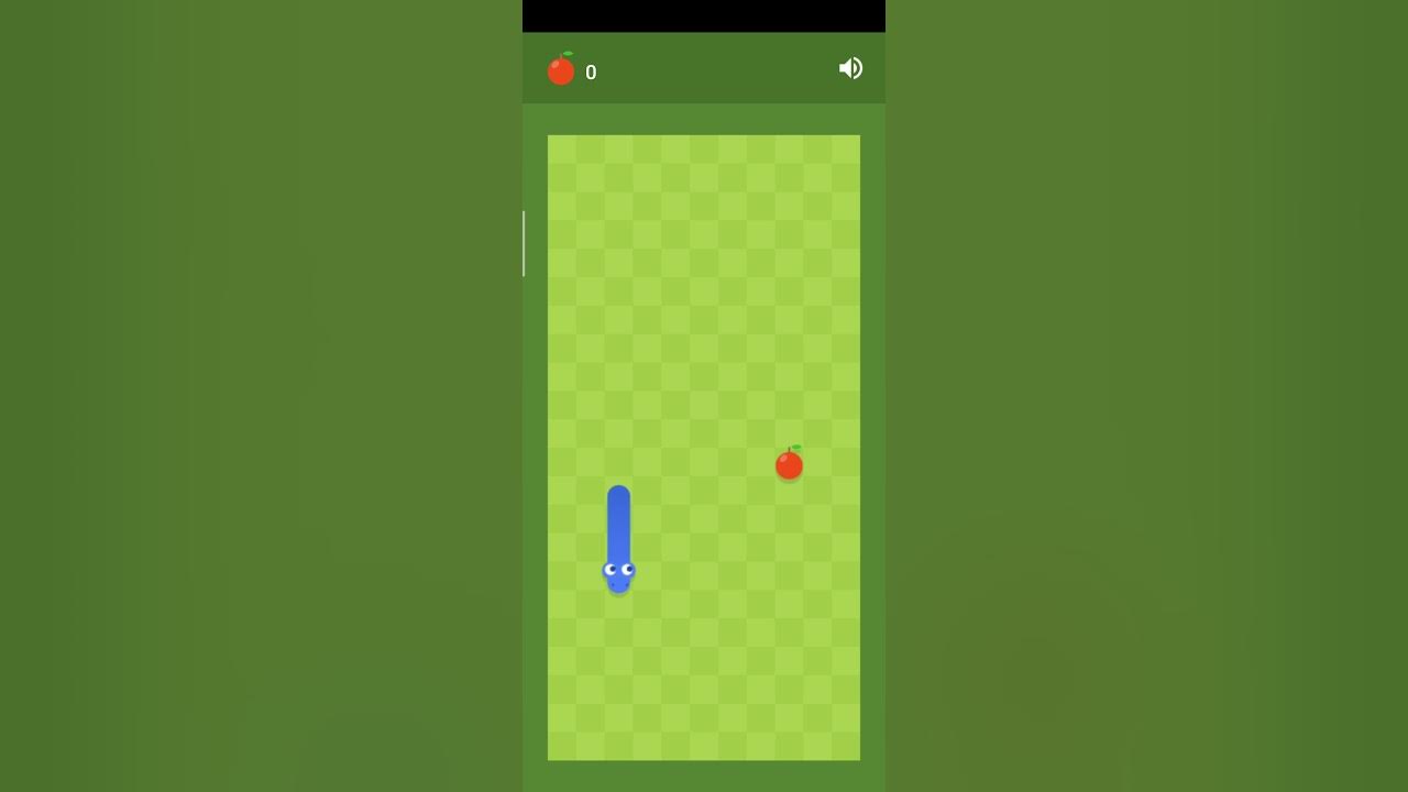LET'S TRY GOOGLE SNAKE FIRST 3 MINUTES OF GAMEPLAY HOW TO PLAY