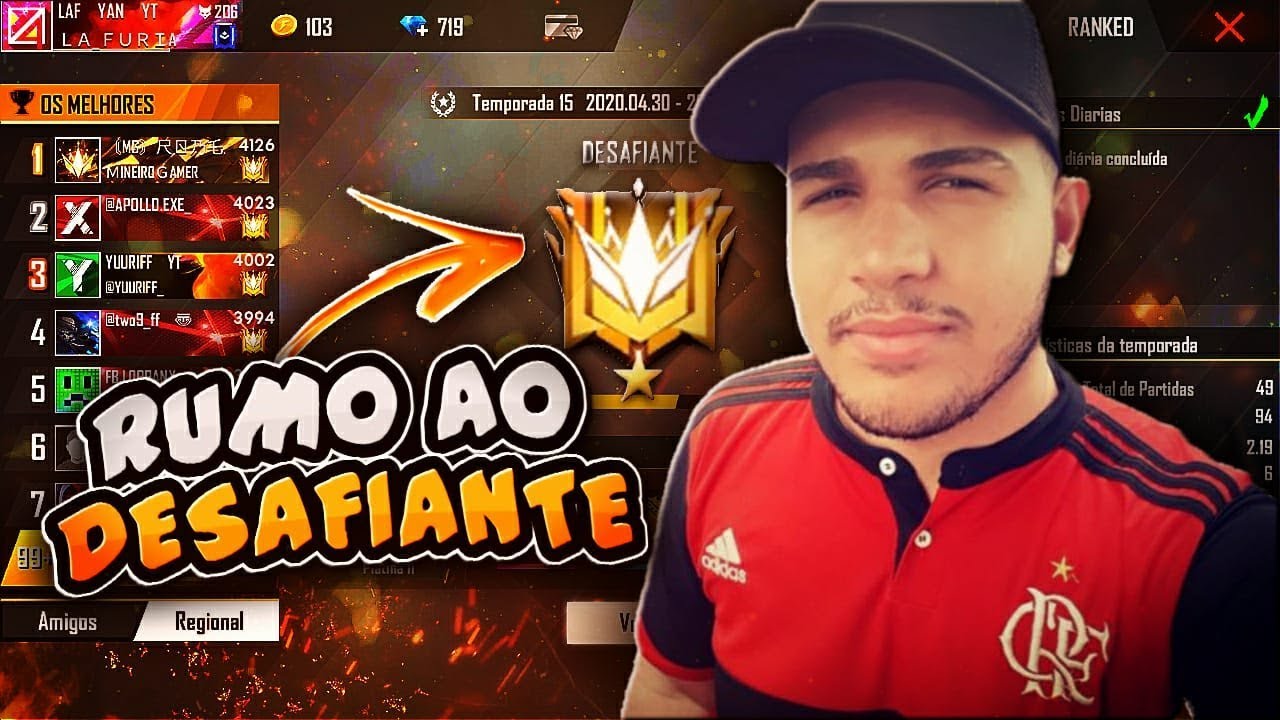 Free Fire Ao Vivo Top Global Rankeada Free Fire Live On