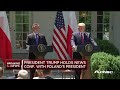 Trump and Poland's President Duda on the relationship