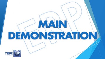 TrueERP USA - Main Demo