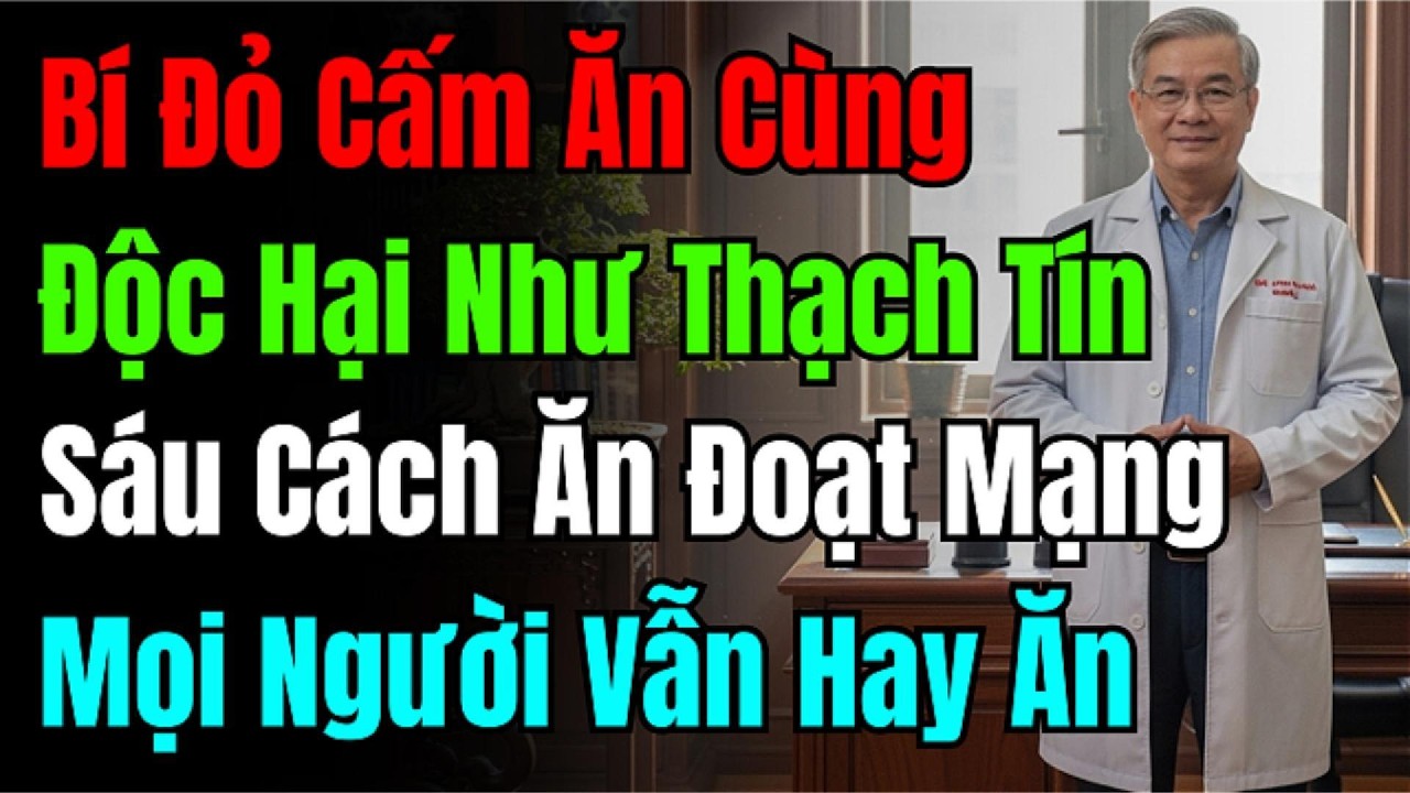 Tuyệt Đối Không Ăn Bí Đỏ Với Thứ Này Nếu Không Muốn Rước Họa. Bác Sĩ Cảnh Báo 6 Đại Kỵ Chết Người.