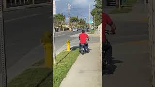 Man Falls Off Mini Bike -  1499288