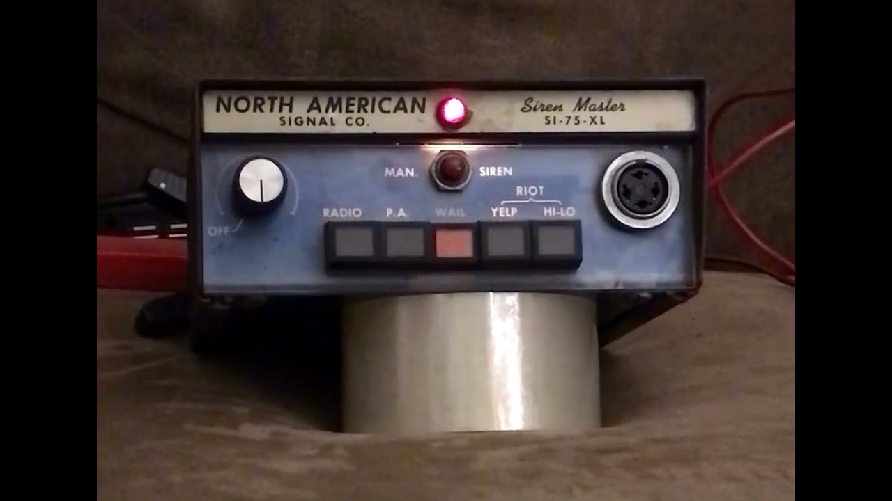 North American Signal Siren Master S1 - 75 - XL