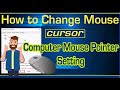 How to Change Mouse cursor 👈 how to change mouse cursor windows 11