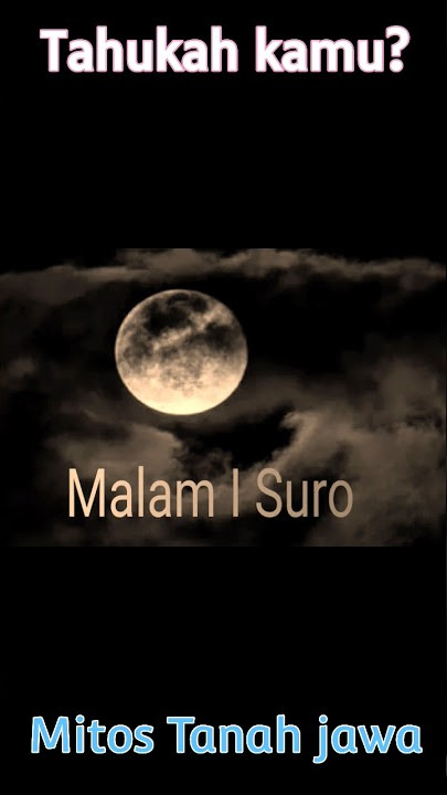Mitos di Tanah Jawa : Kisah malam satu suro. #shorts