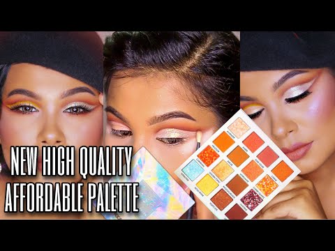 HOW TO: CREATE CREATIVE EYE LOOK | GUIDELINE | NEW FOCALLURE CRYSTAL EYE SHADOW PALETTE | SWATCHES
