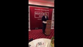Bkmd Lansman & Mezunlar Gecesi Canlı Yayını - Açılış Konuşmalarından Bir An