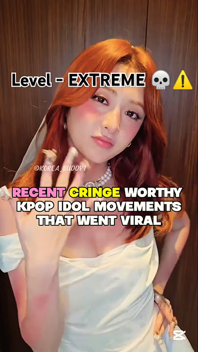 recent cringe worthy kpop idol movements that went viral #shorts