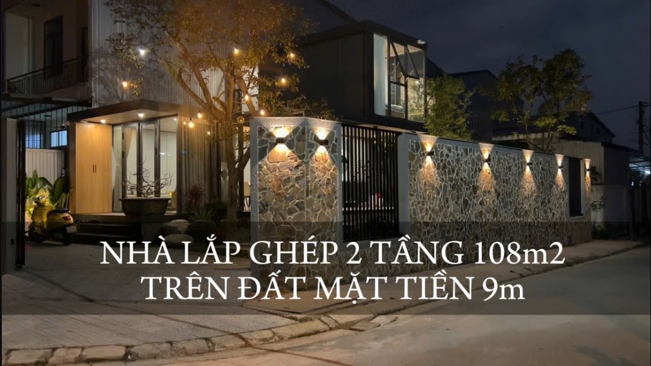 🏡 Двухэтажный сборный дом площадью 108 м² | Быстрое строительство – Прочная конструкция – Легко р...