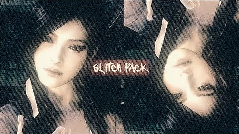 GLITCH PACK ✩ || alight motion (xml + alight links)