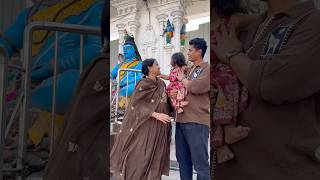 Ashu’s haircut ceremony 💙#minivlog #viral #temple #haircut #travel