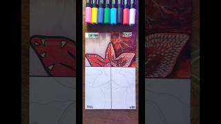 Drawing Demogorgon In Realistic Style