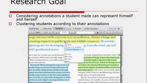 Clustering Students based on Their Annotation Behaviors