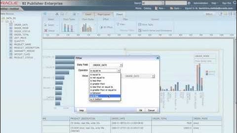 Create 1st Report with BI Publisher