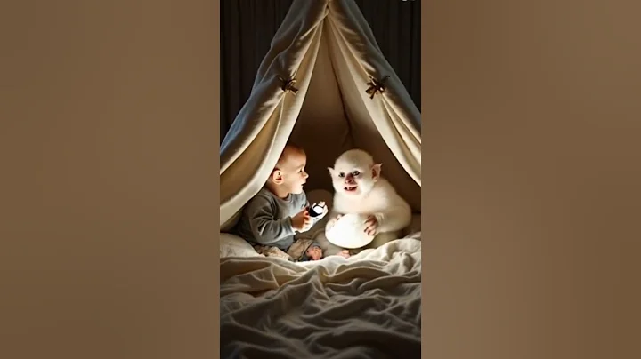 Cute baby with cute white monkey #cute #cutebaby #love #baby #babyboo #babyblue #babybunny