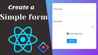 Creating a Login Form using React JS with Ant design