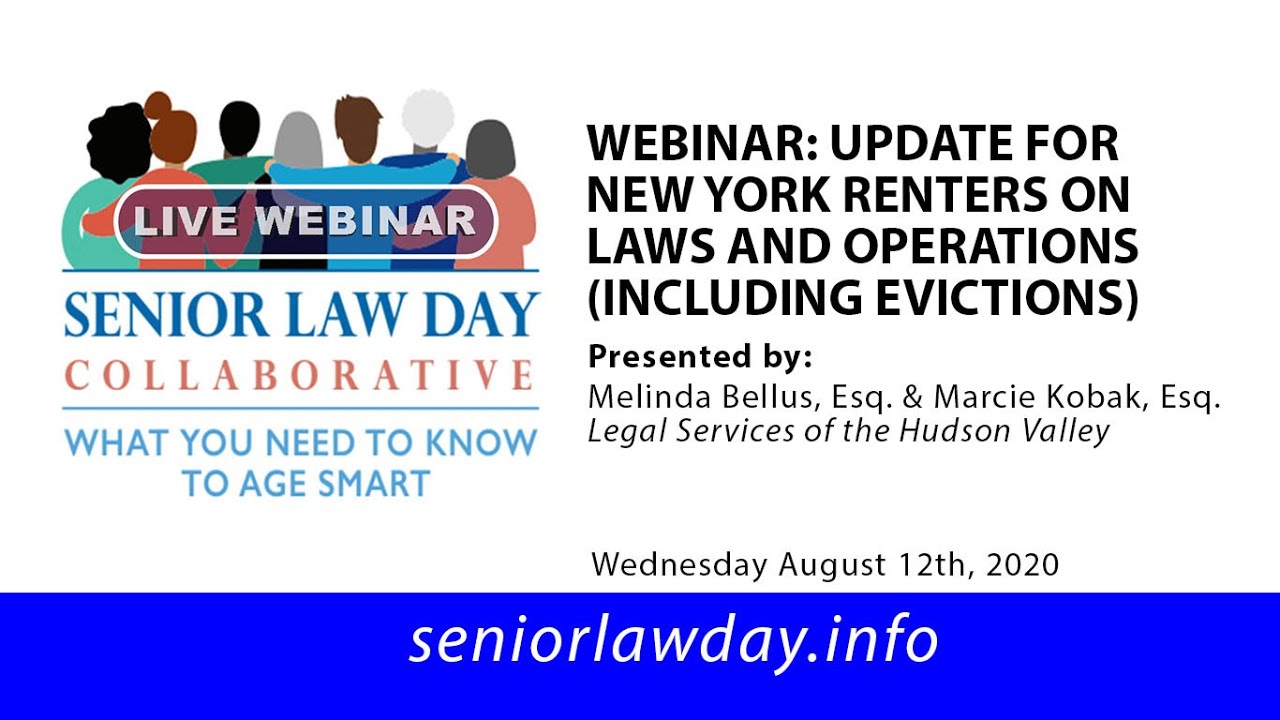 Update New York Renters on Law and Operations (Including Evictions