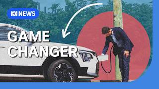 Is power pole charging the future of EVs? | ABC NEWS