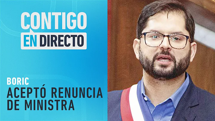 PRIMERA BAJA: Boric acept renuncia de ministra Veg...