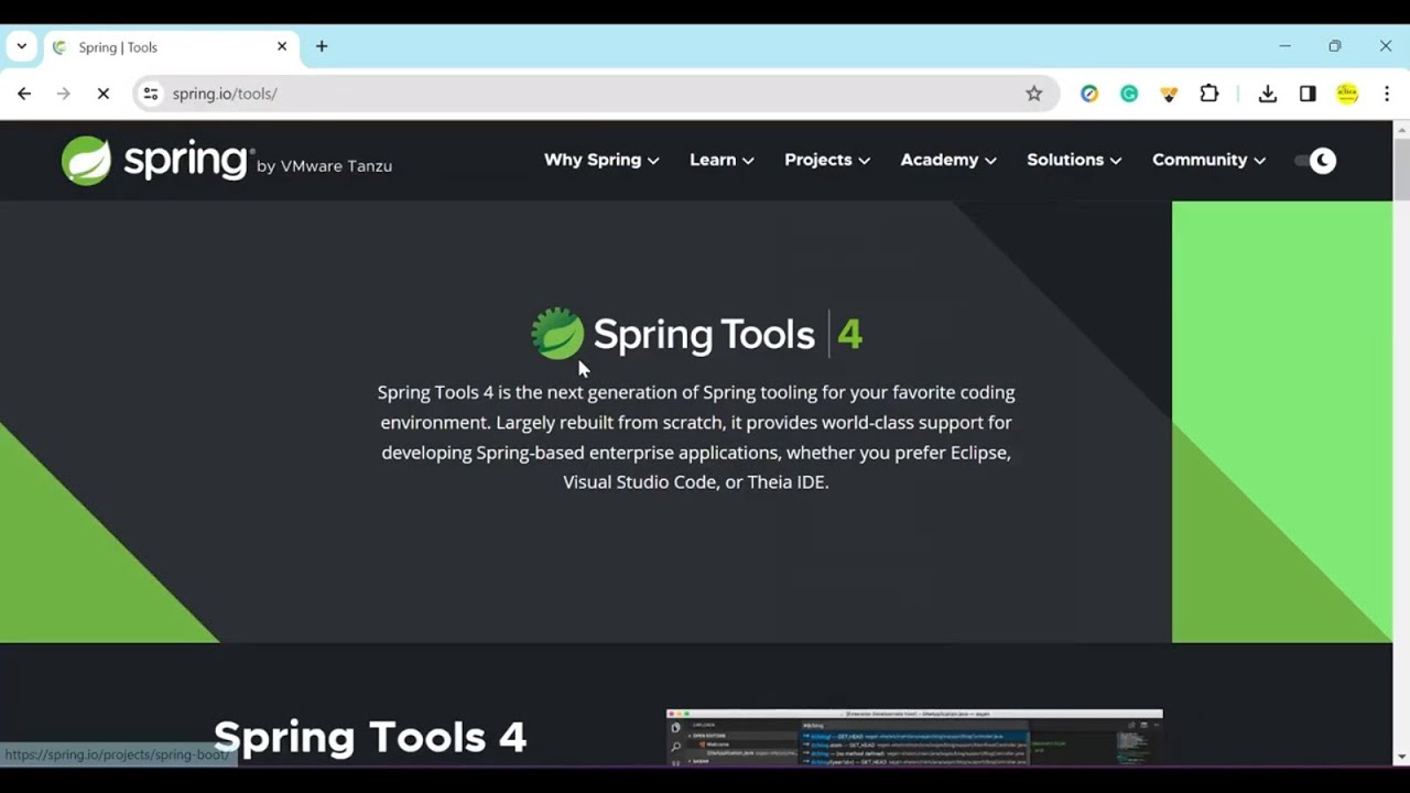 Spring de Java - Configuración de Ambiente de Desarrollo - YouTube