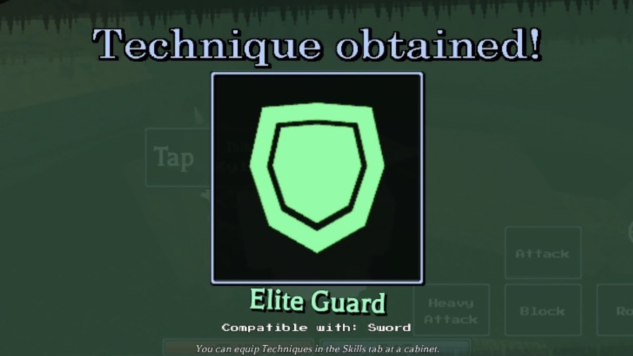 How to get Elite Guard technique | Pilgrammed