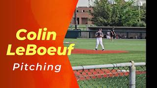 Colin LeBoeuf 13U Pitching Perfect Game Houston All State Games