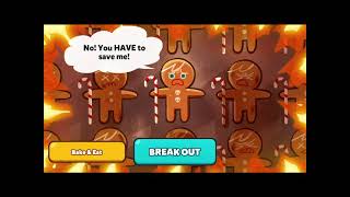 Choosing to bake and eat gingerbrave