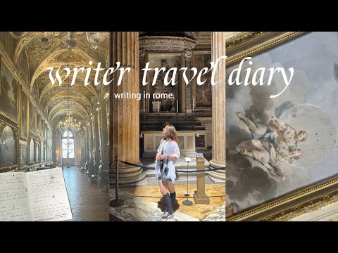 solo-traveling to italy as a writer✈️🏛️(writing poetry, exploring rome and creative reflections)