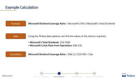 Dividend Coverage Ratio Explained