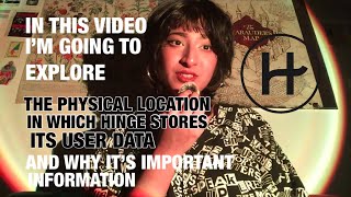 Where Does Your Hinge Data Live?