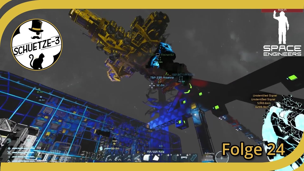 Space Engineers - Survival VERSCHÄRFT - Folge 24 - DER Schiffsdrucker ...