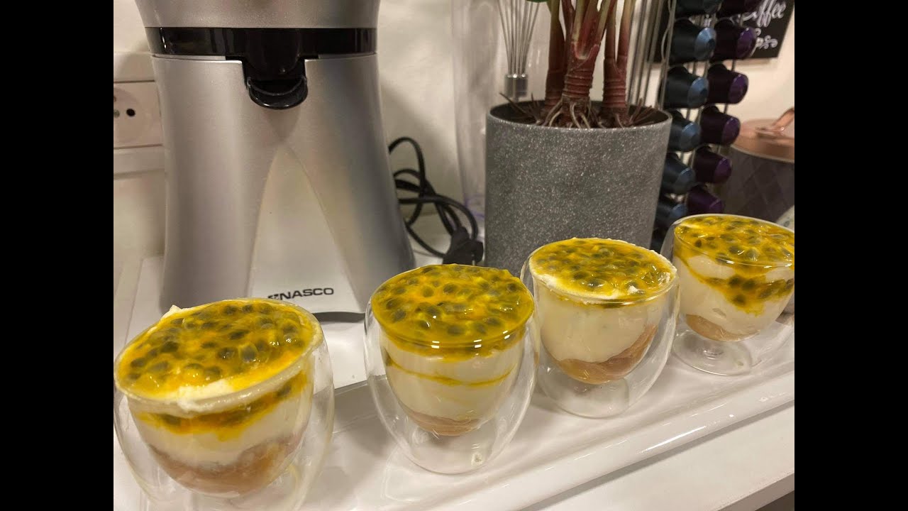Tiramisu Fruit De La Passion Cyril Lignac