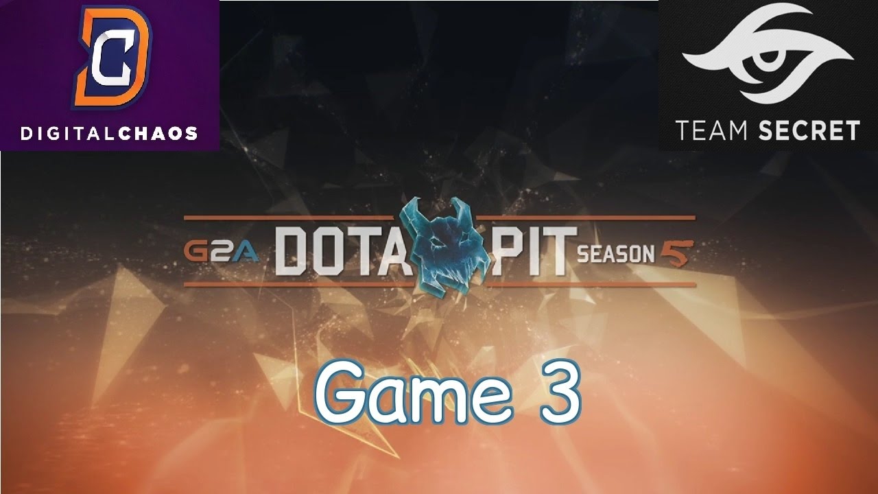 DC vs Secret - Game 3 - DotaPit Season 5 - UB-QF - Highlights