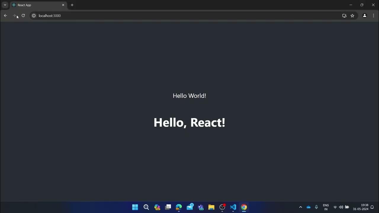 5. ReactJS Tutorial - Creating a React Application - YouTube