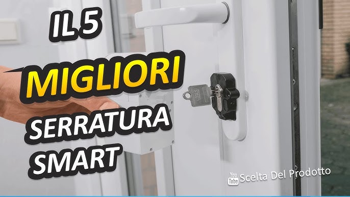 Serratura elettronica motorizzata smart X1r iseo per porta blindata.  Eccellente! 