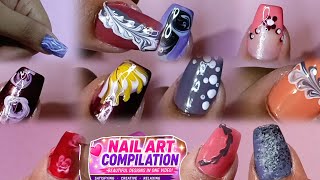 💅 Ultimate Nail Art Compilation ✨ | Easy & Beautiful Nail Designs | Satisfying Nail Art Collection