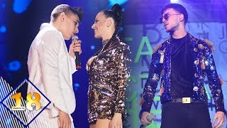 Video thumbnail of "MALKATA, EMRAH, DENIS TEOFIKOV / Малката, Емрах, Денис Теофиков - микс "Планета на 18", live 2019"