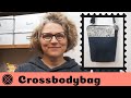 Crossbodybag nähen / upcycling Idee / kostenloses Schnittmuster