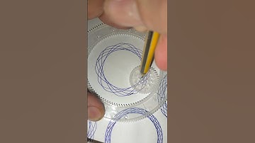 How many circles were drawn? 🤔 #2025 #shorts #Spirograph