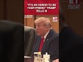 WATCH | Trump Tells Xi Jinping “It’s An Honor To Be Your Friend” During Beijing Meeting #shorts