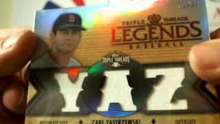 2012 Topps Triple Threads Baseball Case #6 Pt. 2 - Layton Sports Cards